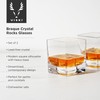 Viski Braque Rocks Short Glass Set - Old Fashioned Glass