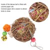 Parrot Cage Shredder Toy Bird Chewing Foraging Shredder Toy for
