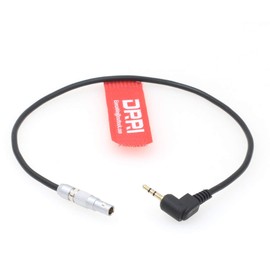 DRRI 2.5mm to 4pin Video Cable for Burris BTS35 /BTS50 Thermal Rifle Scope Video Output to Mdvr Recording Device (Straight Cable)