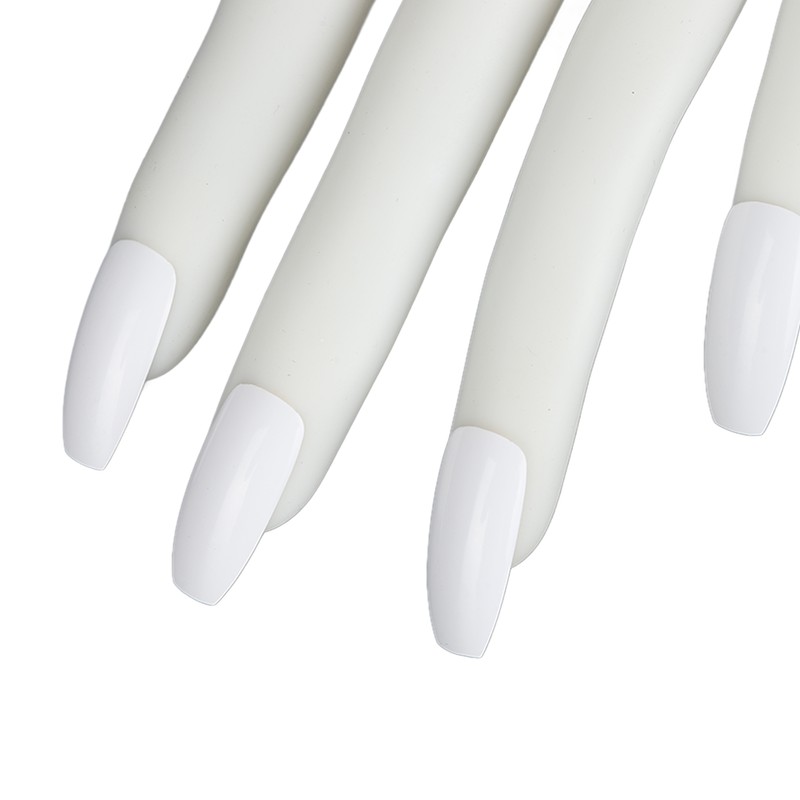 Silicone Nail Art Practice Hand Bendable Joints False Nail Tips
