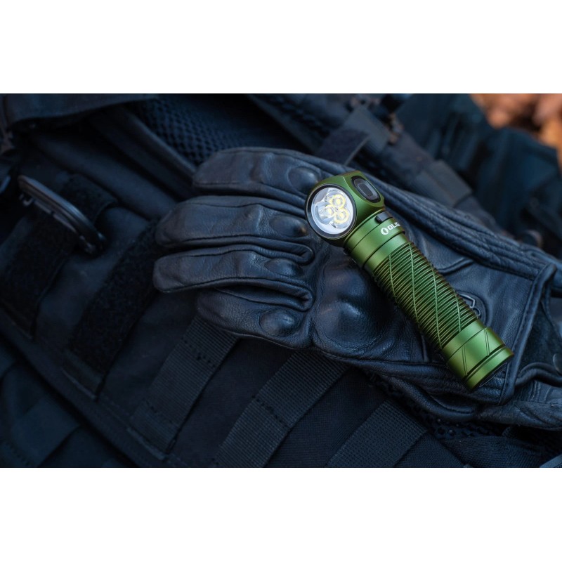 Olight Perun 3 OD Green Headlamp 3000 Lumens Cool White/Red