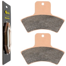 Caltric Brake Pads for Polaris Scrambler 400 Rear Brakes 1997-2002