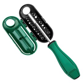 20-in-1 Screwdriver Set, Robust and Easy to Use, Multibit Screwdriver, Multi-Purpose Screwdriver Set, for Outdoor and Daily Repair Tools (Green)