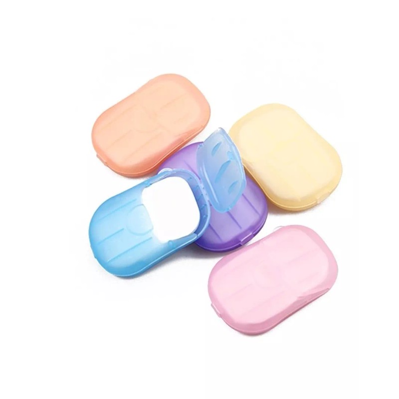 Universo en Linea Jabón De Viaje Laminas De Papel Estuche