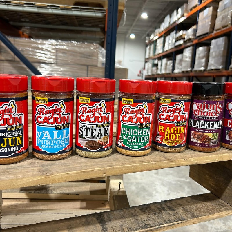 Ragin' Cajun Chicken or Gator Cajun Seasoning - 8 oz
