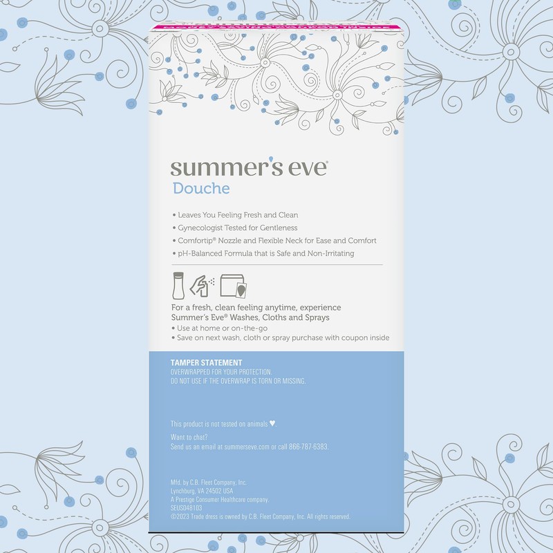 Summer's Eve Douche, Extra Cleansing Vinegar & Water, Vaginal Douche