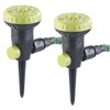 Royal Gardineer Lawn Sprinkler: Set of 2 Garden Sprinklers for