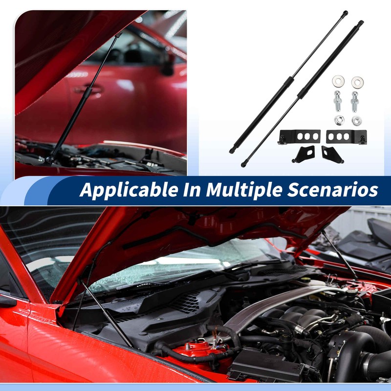 ARISELIFT Front Hood Lift Supports Struts for Volkswagen Jetta MK7