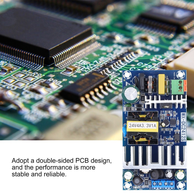 Power Supply Board Protective Function 2 Sided PCB Design Dual