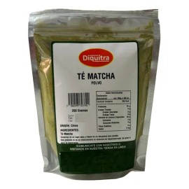 Matcha En Polvo Orgánico Puro Sin Azúcar Sin Lactosa 250 Gr                                                                                           