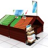POP Stand, T-Shaped, 360H, Black, Corner, Pack of 5