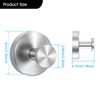 HYSDFCAZM Stainless Steel Glue-Free Suction Cup Hooks, Waterproof & Rustproof,