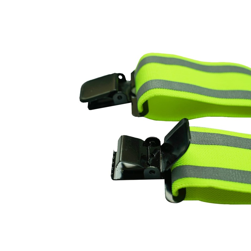 MELOTOUGH Tool Belt Suspenders Reflective Safety Suspenders With Fully Elastic