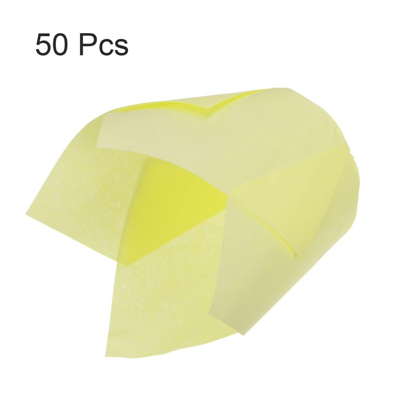 sourcing map 50pcs Tulip Cupcake Liners Greaseproof Baking Cups Paper