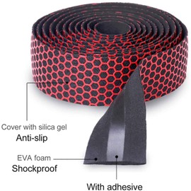 PLATTBK Bicycle Handlebar Tape Road Bike Tape Non-Slip and Shock Absorbing Handlebar Tapes for MTB and Urban Cycling