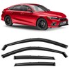 Voron Glass in-Channel Extra Durable Rain Guards for Honda Civic