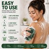 2 Pcs African Net Sponge, Exfoliating Mesh Body Scrubber for