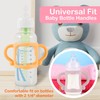 (3-Pack) Bottle Handles for Dr Brown Baby Bottles with Easy