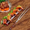 Heavy Stainless Steel Carving Fork,Barbecue Cooking Meat Fork, Used to