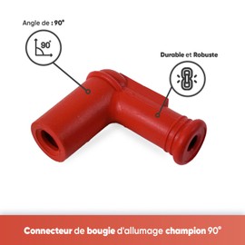 GreenStar 11115 Spark Plug Connector Champion Original 90 ° PRO5U