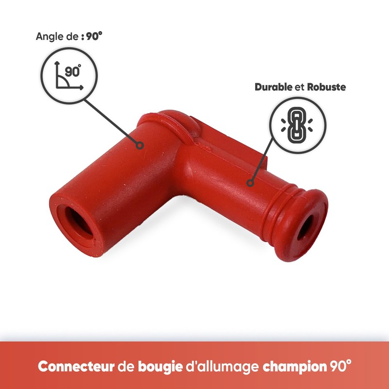 GreenStar 11115 Spark Plug Connector Champion Original 90 ° PRO5U