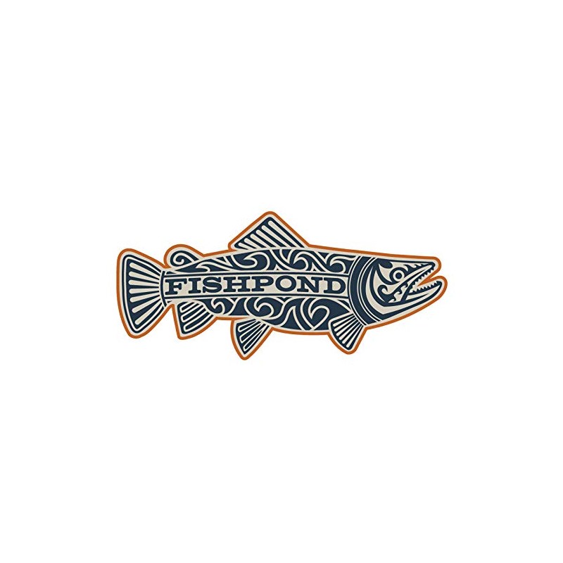 fishpond Maori Trout Sticker