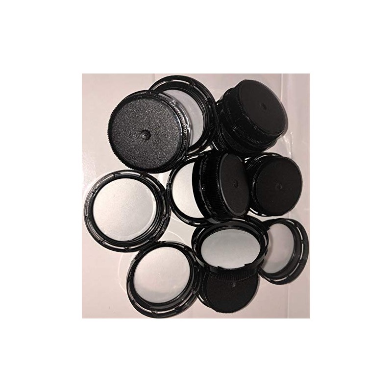 Plastic Replacement Caps for Liberty Brand Maple Syrup Jugs. 12-PACK