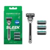 etc Dorco Super Slick Edge Hypoallergenic Razor Set Handle 1 + / 도루코 슈퍼 슬릭 엣지 저자극 면도기 세트 핸들 1 +