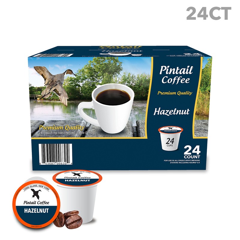 Pintail Coffee 24 Count Hazelnut Blend K Cup Coffee Single