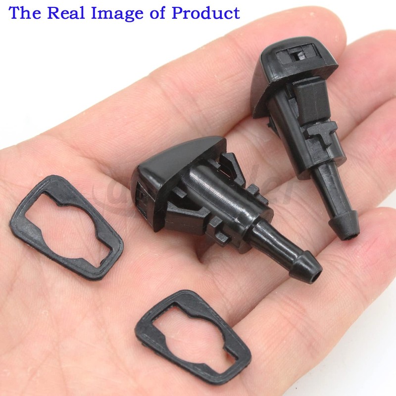 Amavoler Windshield Washer Nozzles Kit Replacement Fit Chrysler, Dodge, Jeep,