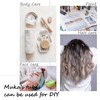 Aspire 4 Pack 3.4 OZ/100 ml Black Travel Cosmetic Soft