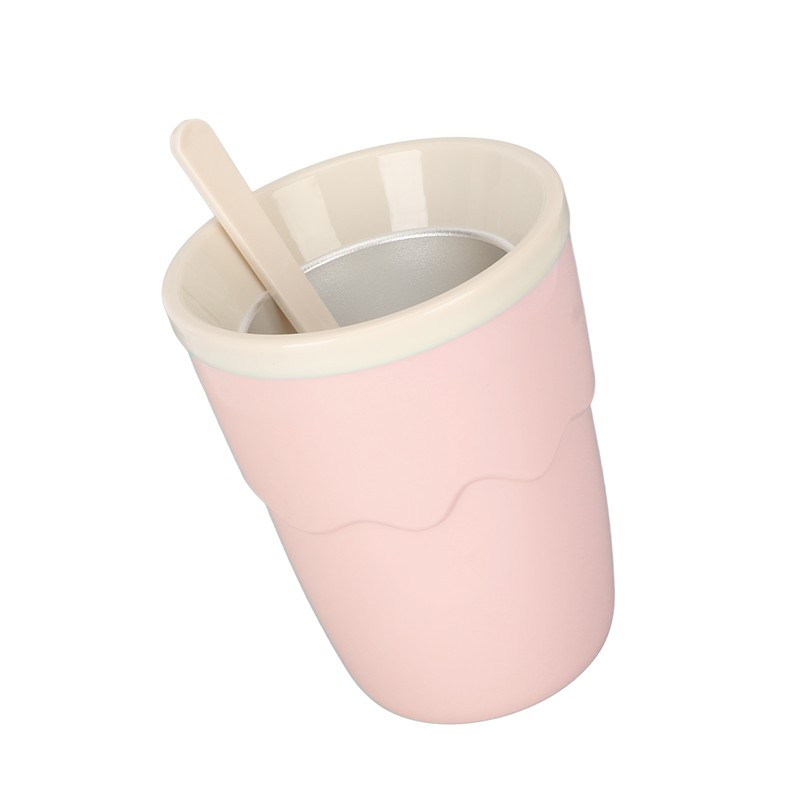 Slushie Cup 200ml Easy Operation Durable PP Aluminium Light Portable