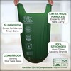 HOLY SCRAP! Large Slim Compostable Trash Bags - 8-10 Gallon,