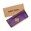 Solino Home Linen Purple Table Runner 48 Inch - 100%