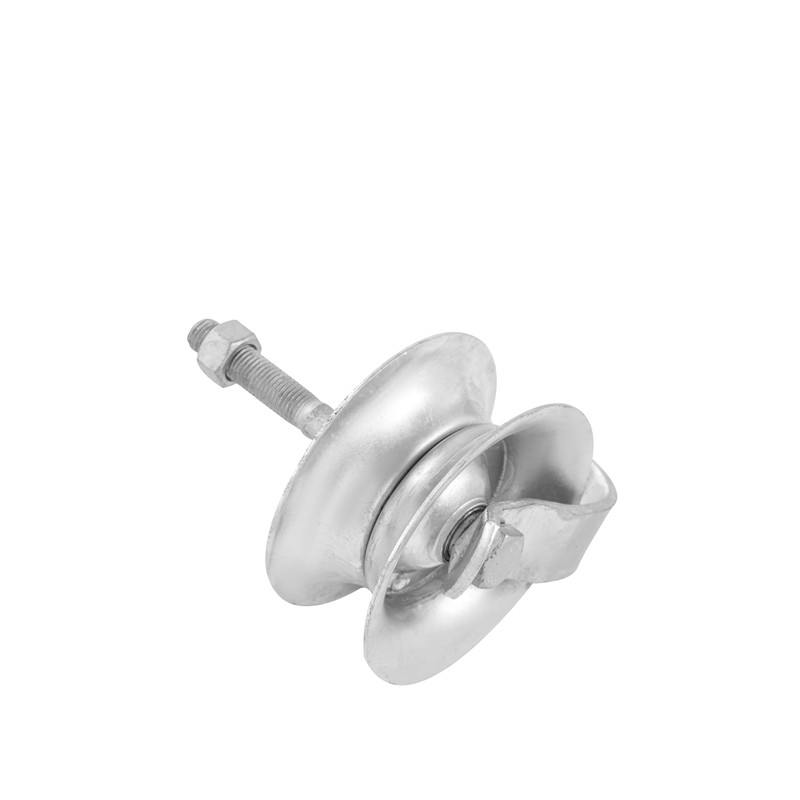Sliding Gate Rollers 5" Galvanized Steel Pipe Track Roller for
