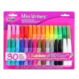 I Love To Create Tulip Dimensional Fabric Paint Mini-Writer 30pcs, Multi, One Size