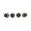 Switchcraft B3M XLR Round Male Panel Mt Connector, Set of