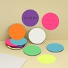800 Sheets Transparent Sticky Notes Small Round Clear Sticky Notes