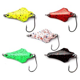 Major Fish Spoon Set Ultra Light Indicators 5 Pieces 2.5 cm 3 g