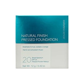 Colorescience Natural Finish Pressed Foundation, Spf 20, Medium Bisque, 0.42 Oz