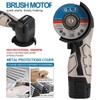 ZFULVO Brushless Cordless Angle Grinder Kit, 19500rpm Mini Electric Angle