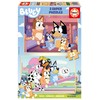 Educa - Wooden Puzzle with 25 Pieces, Bluey Super Puzzle,