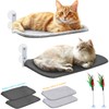 Idepet Cat Window Perch Cordless Foldable Cats Hammock Bed with