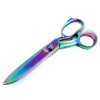 AAProTools Forged Scissors, 8 Inch Stainless Steel Multi Rainbow Color
