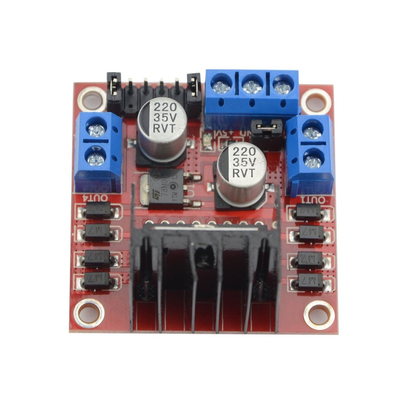 WMYCONGCONG 5 Pcs Motor Drive Controller Board Module Dual H