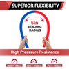 EFIELD Pex-b Pipe/Tubing, Blue & Red 1/2 inch 2 x100