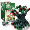Tupkee Pearlized Glass Mini Globe Lights Set - 70 G15