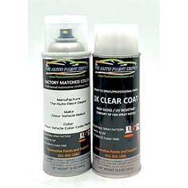 Auto Paint Depot Touch Up Paint for Ford Escape,Fiesta,Fusion,Mustang,Transit,Transit Connect-Deep Impact Blue Metallic J4/M7289 (All Years, All Models) Aerosol Spray with Clear Coat