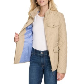 Nautica Jeans Women's Quilted Jacket, Rope, S