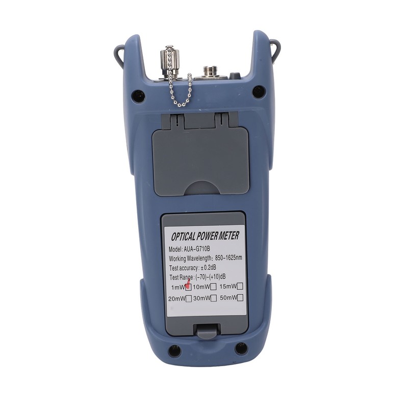 Fiber Optical Power Meter Efficient Accurate Wide Range 1MW 5KM
